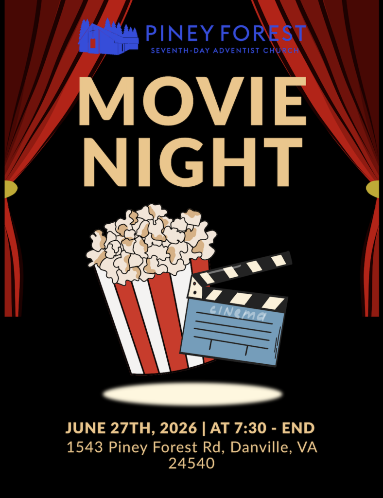 Movie Night at Piney Forest - June 27, 2026 at 7:30pm
